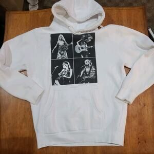 Taylor Swift Eras Tour White Hoodie Size Medium